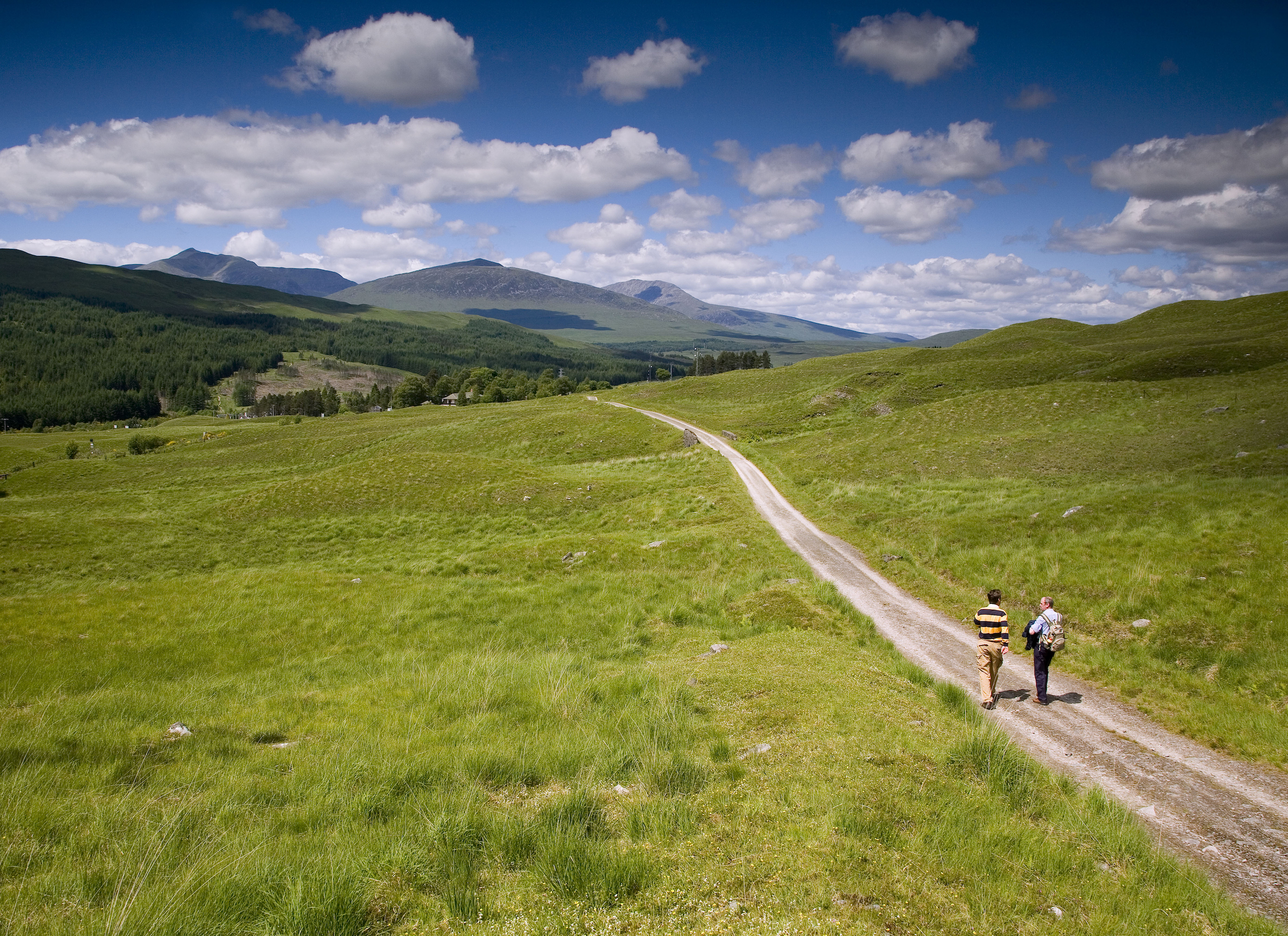 West Highland Way walkers